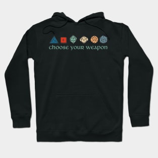 Retro Choose Your Weapon Hoodie